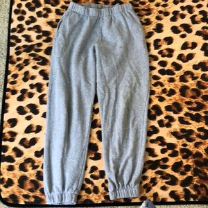brandy meville grey sweatpants